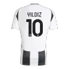 Camiseta YILDIZ #10 Juventus 2024/25 Primera Equipación Local Hombre - Versión Hincha - camisetasfutbol