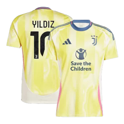 Camiseta YILDIZ #10 Juventus 2024/25 Segunda Equipación Visitante Hombre - Versión Hincha - camisetasfutbol