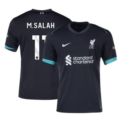 Calidad Premium Camiseta M.SALAH #11 Liverpool 2024/25 Segunda Equipación Visitante Hombre - Versión Hincha - camisetasfutbol