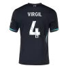 Camiseta VIRGIL #4 Liverpool 2024/25 Segunda Equipación Visitante Hombre - Versión Hincha - camisetasfutbol