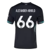 Calidad Premium Camiseta ALEXANDER-ARNOLD #66 Liverpool 2024/25 Segunda Equipación Visitante Hombre - Versión Hincha - camisetasfutbol