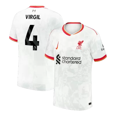 Camiseta VIRGIL #4 Liverpool 2024/25 Tercera Equipación Hombre - Versión Hincha - camisetasfutbol