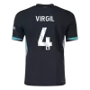 Camiseta Auténtica VIRGIL #4 Liverpool 2024/25 Segunda Equipación Visitante Hombre - Versión Jugador - camisetasfutbol
