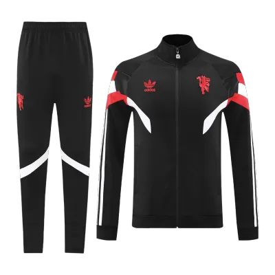 Conjunto Entrenamiento Manchester United 2024/25 Hombre (Chaqueta + Pantalón) - camisetasfutbol