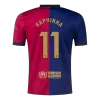 Calidad Premium Camiseta RAPHINHA #11 Barcelona 2024/25 Primera Equipación Local Hombre - Versión Hincha - camisetasfutbol