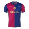 120 aniversario Camiseta Auténtica Barcelona 2024/25 Primera Equipación Local Hombre - Versión Jugador - camisetasfutbol