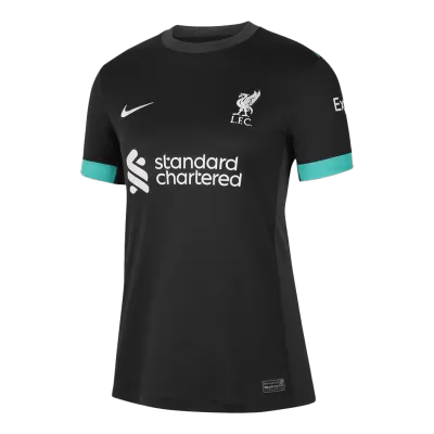 Camiseta Liverpool 2024/25 Segunda Equipación Visitante Mujer - Versión Hincha - camisetasfutbol