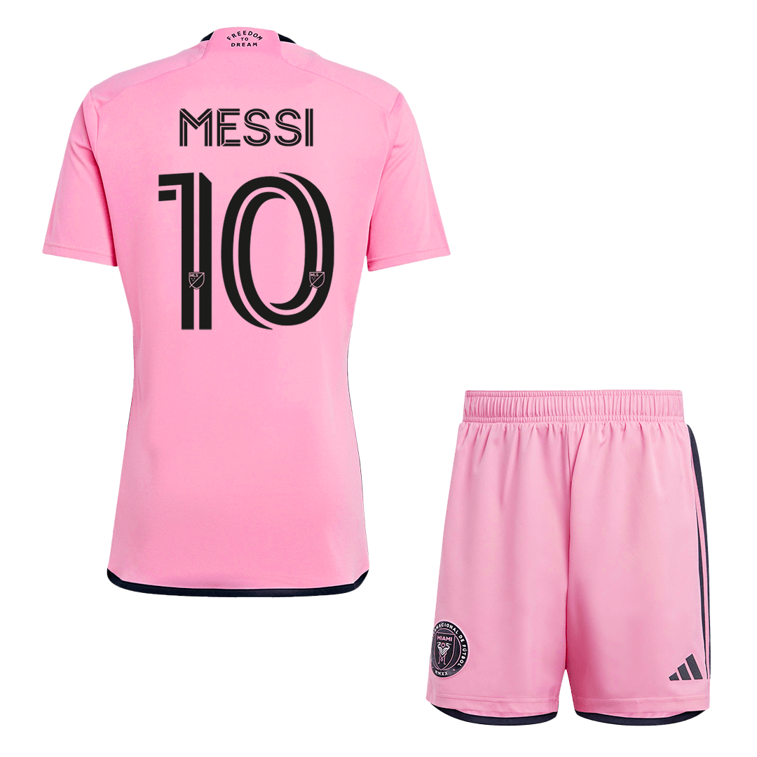 Calidad Premium Conjunto MESSI #10 Inter Miami CF Primera Equipación Local Hombre (Camiseta + Pantalón Corto) - camisetasfutbol