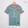 Miniconjunto Atlético de Madrid 2024/25 Segunda Equipación Visitante Niño (Camiseta + Pantalón Corto) - camisetasfutbol