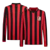 Camiseta Manga Larga AC Milan Aniversario de 125 Años 2024/25 Hombre - Versión Hincha - camisetasfutbol