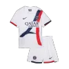 Miniconjunto Completo PSG 2024/25 Segunda Equipación Visitante Niño (Camiseta + Pantalón Corto + Calcetines) - camisetasfutbol