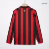 #125 AC  Camiseta Manga Larga AC Milan Aniversario de 125 Años 2024/25 Hombre - Versión Hincha - camisetasfutbol