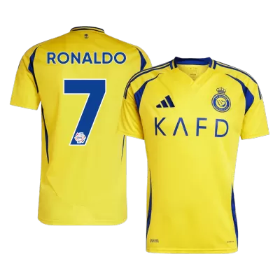 Calidad Premium Camiseta RONALDO #7 Al Nassr 2024/25 Primera Equipación Local Hombre - Versión Hincha - camisetasfutbol