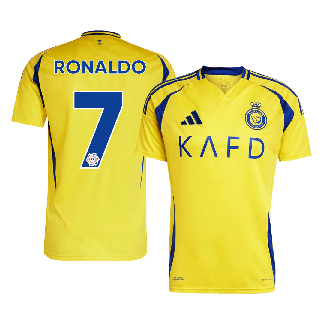 Calidad Premium Camiseta RONALDO #7 Al Nassr Primera Equipación Local Hombre - Versión Hincha - camisetasfutbol