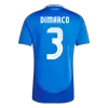 Calidad Premium Camiseta DIMARCO #3 Italia Euro 2024 Primera Equipación Local Hombre - Versión Hincha - camisetasfutbol