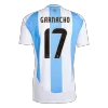 Calidad Premium Camiseta GARNACHO #17 Argentina 2024 Primera Equipación Local Hombre - Versión Hincha - camisetasfutbol