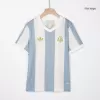 Miniconjunto Argentina Aniversario de 50 Años 2024 Niño (Camiseta + Pantalón Corto) - camisetasfutbol