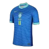 Camiseta RAPHINHA #11 Brazil Copa América 2024 Segunda Equipación Visitante Hombre - Versión Hincha - camisetasfutbol