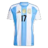 Calidad Premium Camiseta GARNACHO #17 Argentina 2024 Primera Equipación Local Hombre - Versión Hincha - camisetasfutbol