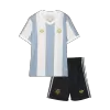 Miniconjunto Argentina Aniversario de 50 Años 2024 Niño (Camiseta + Pantalón Corto) - camisetasfutbol