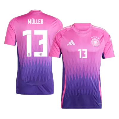 Camiseta MÜLLER #13 Alemania Euro 2024 Segunda Equipación Visitante Hombre - Versión Hincha - camisetasfutbol