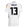 Camiseta MÜLLER #13 Alemania Euro 2024 Primera Equipación Local Hombre - Versión Hincha - camisetasfutbol