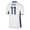 Camiseta FODEN #11 Inglaterra Euro 2024 Primera Equipación Local Hombre - Versión Hincha - camisetasfutbol