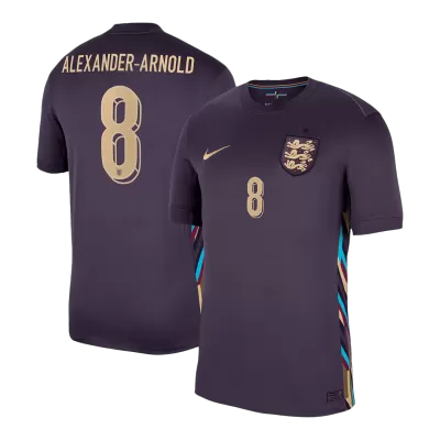 Camiseta ALEXANDER-ARNOLD #8 Inglaterra Euro 2024 Segunda Equipación Visitante Hombre - Versión Hincha - camisetasfutbol