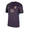 Camiseta PALMER #24 Inglaterra Euro 2024 Segunda Equipación Visitante Hombre - Versión Hincha - camisetasfutbol