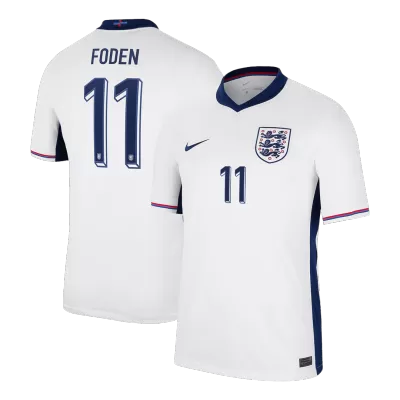 Camiseta FODEN #11 Inglaterra Euro 2024 Primera Equipación Local Hombre - Versión Hincha - camisetasfutbol