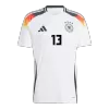 Camiseta MÜLLER #13 Alemania Euro 2024 Primera Equipación Local Hombre - Versión Hincha - camisetasfutbol