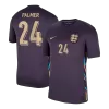 Camiseta PALMER #24 Inglaterra Euro 2024 Segunda Equipación Visitante Hombre - Versión Hincha - camisetasfutbol