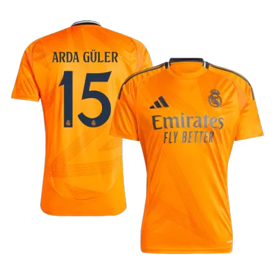 Camiseta ARDA GÜLER #15 Real Madrid 2024/25 Segunda Equipación Visitante Hombre - Versión Hincha - camisetasfutbol