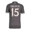 Camiseta Auténtica ARDA GÜLER #15 Real Madrid 2024/25 Tercera Equipación Hombre - Versión Jugador - camisetasfutbol