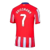 Camiseta Auténtica GRIEZMANN #7 Atlético de Madrid 2024/25 Primera Equipación Local Hombre - Versión Jugador - camisetasfutbol