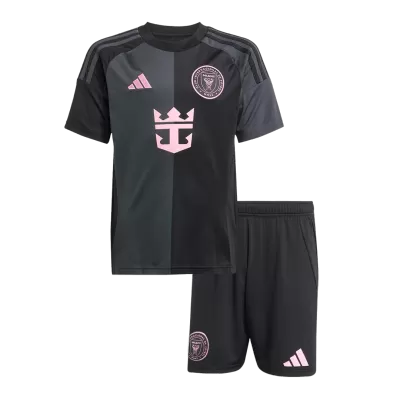 Miniconjunto Inter Miami CF 2025 Segunda Equipación Visitante Niño (Camiseta + Pantalón Corto) - camisetasfutbol