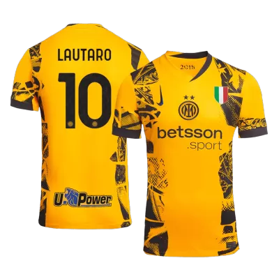 Camiseta LAUTARO #10 Inter de Milán 2024/25 Tercera Equipación Hombre - Versión Hincha - camisetasfutbol