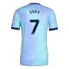 Camiseta Auténtica SAKA #7 Arsenal 2024/25 Tercera Equipación Hombre - Versión Jugador - camisetasfutbol