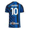 Camiseta LAUTARO #10 Inter de Milán 2024/25 Primera Equipación Local Hombre - Versión Hincha - camisetasfutbol