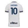 Camiseta LAUTARO #10 Inter de Milán 2024/25 Segunda Equipación Visitante Hombre - Versión Hincha - camisetasfutbol