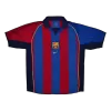 Camiseta Retro 2001/02 Barcelona Primera Equipación Local Hombre - Versión Hincha - camisetasfutbol