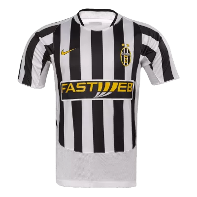 Camiseta Retro 2003/04 Juventus Primera Equipación Local Hombre - Versión Hincha - camisetasfutbol