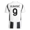 Camiseta Auténtica VLAHOVIĆ #9 Juventus 2024/25 Primera Equipación Local Hombre - Versión Jugador - camisetasfutbol