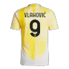 Camiseta Auténtica VLAHOVIĆ #9 Juventus 2024/25 Segunda Equipación Visitante Hombre - Versión Jugador - camisetasfutbol