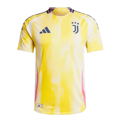 Camiseta Auténtica Juventus 2024/25 Segunda Equipación Visitante Hombre - Versión Jugador - camisetasfutbol