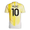 Camiseta Auténtica YILDIZ #10 Juventus 2024/25 Segunda Equipación Visitante Hombre - Versión Jugador - camisetasfutbol