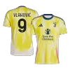 Camiseta VLAHOVIĆ #9 Juventus 2024/25 Segunda Equipación Visitante Hombre - Versión Hincha - camisetasfutbol