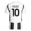 Camiseta Auténtica YILDIZ #10 Juventus 2024/25 Primera Equipación Local Hombre - Versión Jugador - camisetasfutbol