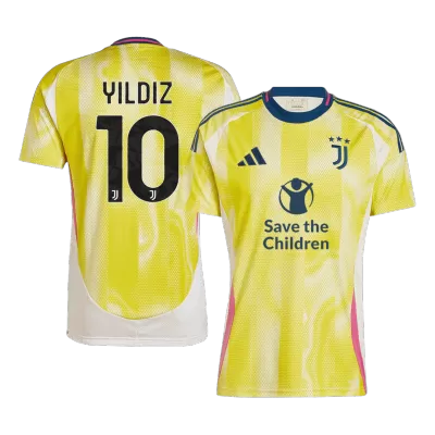 Camiseta YILDIZ #10 Juventus 2024/25 Segunda Equipación Visitante Hombre - Versión Hincha - camisetasfutbol