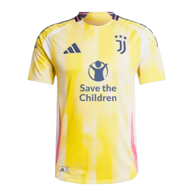 Camiseta Auténtica Juventus 2024/25 Segunda Equipación Visitante Hombre - Versión Jugador - camisetasfutbol